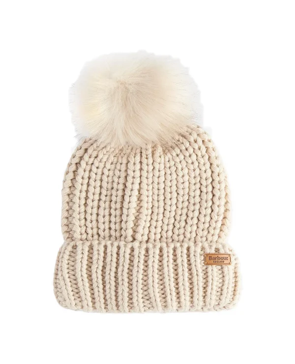 SALTBURN BEANIE AND SCARF PEARL GIFT SET