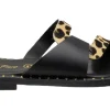SANDALO CIABATTA LEOPARD PONY E2-042