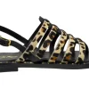 SANDALO INFRADITO LEOPARD PONY E2-044