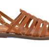 SANDALO INFRADITO TABACCO LEATHER E2-044