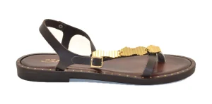 SANDALO INFRADITO TESTA DI MORO LEATHER E2-064