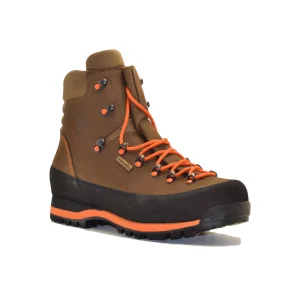 SCARPONE MONTANA 546 HVN MARRONE RED FLUO VIBRAM