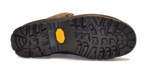 SCARPONE MONTANA 546 HVN MARRONE RED FLUO VIBRAM