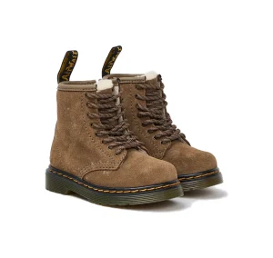 1460 SERENA JUNIOR DARK KHAKI BRONX SUEDE