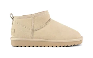 SHORT WINTER BOOT SUEDE YW078 OATMEAL