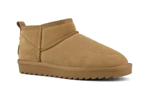 SHORT WINTER BOOT SUEDE YW078 TAN