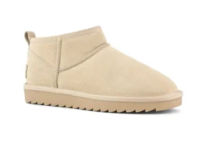 SHORT WINTER BOOT SUEDE YW078 OATMEAL