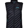 SILVER WOMAN VEST CAVIAR BLACK