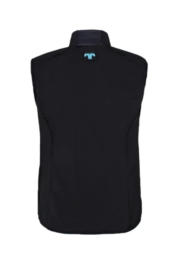 SILVER WOMAN VEST CAVIAR BLACK