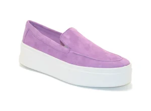 SLIP-ON CASUAL IN PELLE SCAMOSCIATA BOUGANVILLE VIOLA 36B1