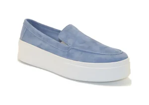 SLIP-ON CASUAL IN PELLE SCAMOSCIATA JEANS 36B1