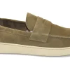 SLIP-ON IN SUEDE 24B4 SUEDE PLANET PANNA