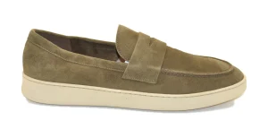 SLIP-ON IN SUEDE 24B4 SUEDE PLANET PANNA