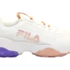 SNEAKER LOLIGO LOGO WMN WHITE APRICOT TAN