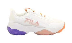 SNEAKER LOLIGO LOGO WMN WHITE APRICOT TAN