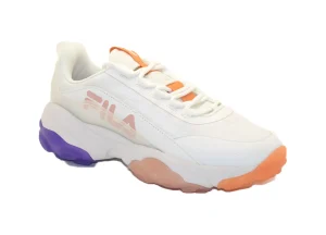 SNEAKER LOLIGO LOGO WMN WHITE APRICOT TAN