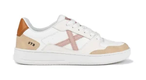 SNEAKERS LEGIT 84 8908084 BIANCO ARANCIONE BEIGE