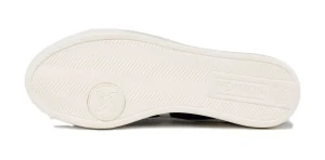 SNEAKERS RETE 99 IN PELLE BLU 8080099