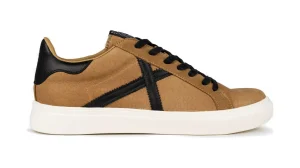 SNEAKERS RETE 102 IN PELLE CAMEL 8080102