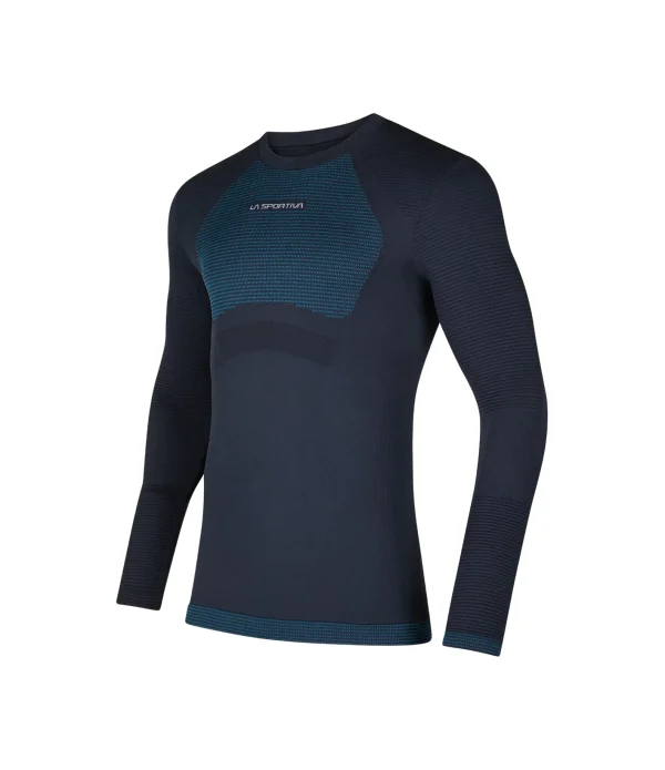 SYNTH LIGHT LONGSLEEVE M STORM BLUE ELECTRIC BLUE