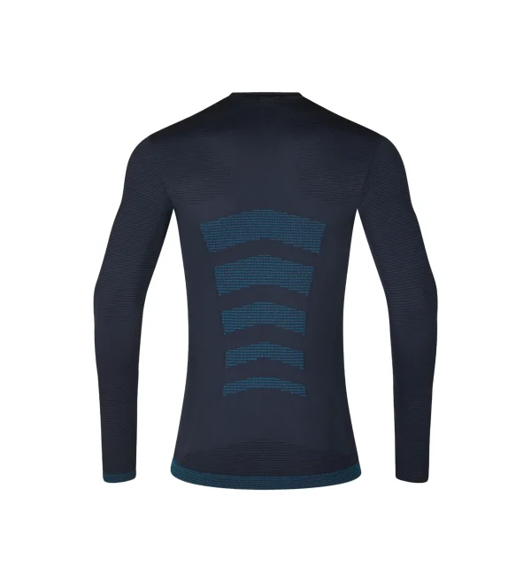 SYNTH LIGHT LONGSLEEVE M STORM BLUE ELECTRIC BLUE