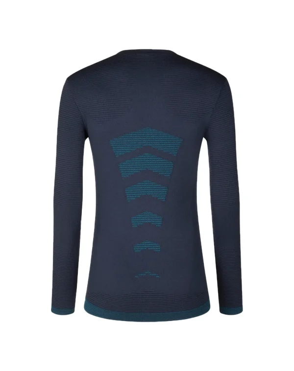 SYNTH LIGHT LONGSLEEVE W STORM BLUE LAGOON