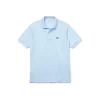 1212 T01 POLO SS COTONE AZZURRO CIELO