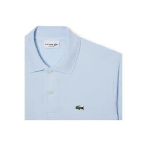 1212 T01 POLO SS COTONE AZZURRO CIELO