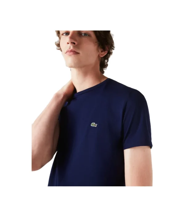 TH6709 166 T SHIRT PIMA COTTON BLU MARINE