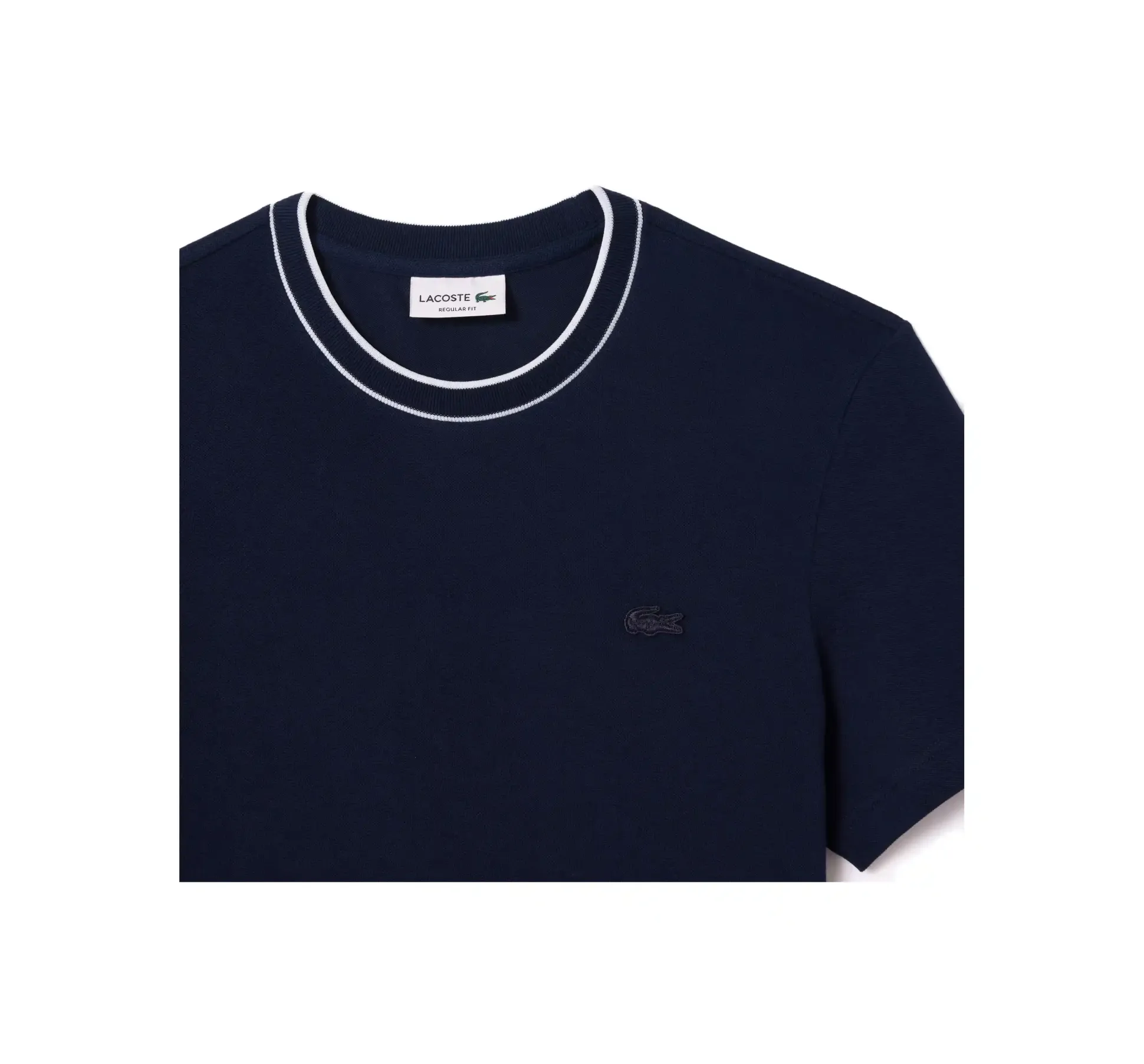 th__tshirt_in_piqu_elasti_1-1.webp TH8174 166 T-SHIRT IN PIQUÉ ELASTICIZZATO CON COLLETTO A RIGHE BLU