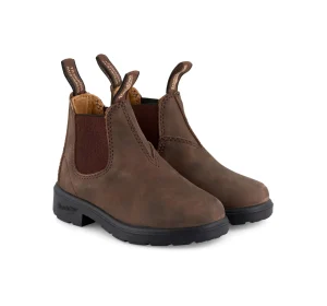 565 THE LEATHER LINED IN RUSTIC BROWN KID