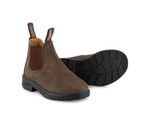 565 THE LEATHER LINED IN RUSTIC BROWN KID