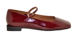 TIMEA - Vernice rubino tacon semibrillo negro