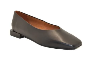 TIYU- Napa volga negro tacon semibrillo negro