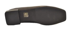 TIYU- Napa volga negro tacon semibrillo negro