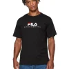 T-SHIRT BEDBURG LIGHT BLACK FAU0147