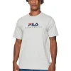 T-SHIRT BEDBURG LIGHT GREY MELAGE FAU0147
