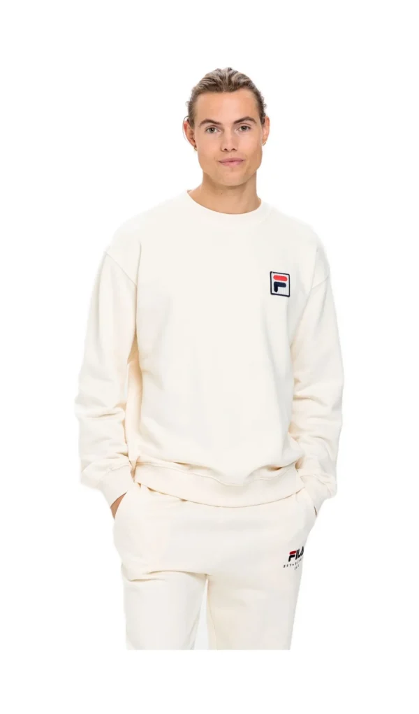 UNISEX BROBY CREW NECK FAU0150 10006 ANTIQUE WHITE