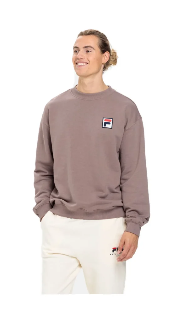 UNISEX BROBY CREW NECK FAU0150 70052 DEEP TAUPE