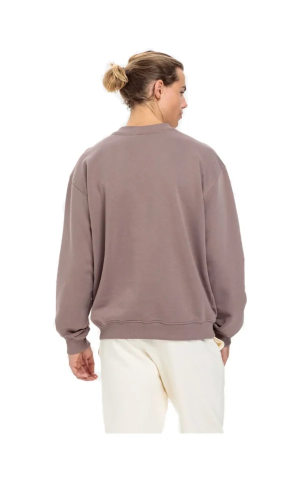 UNISEX BROBY CREW NECK FAU0150 70052 DEEP TAUPE