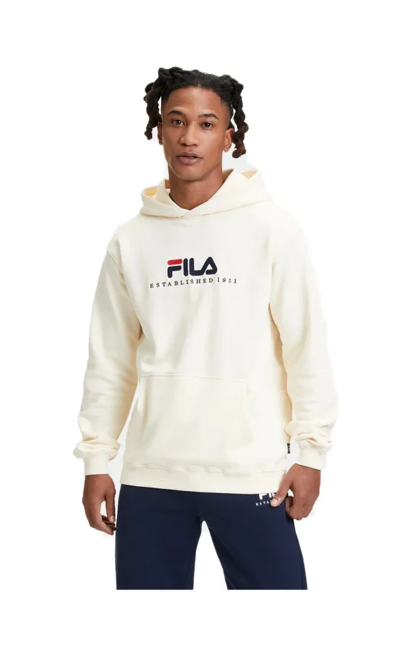 UNISEX HOODIE BRUNSSUM ANTIQUE WHITE FAU0145
