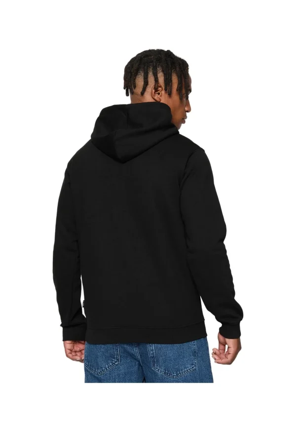 UNISEX HOODIE BRUNSSUM BLACK FAU0145