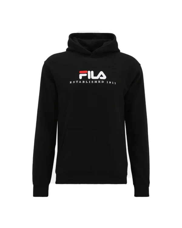 UNISEX HOODIE BRUNSSUM BLACK FAU0145