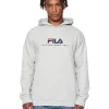 UNISEX HOODIE BRUNSSUM GREY LIGHT MELANGE FAU0145 GREY