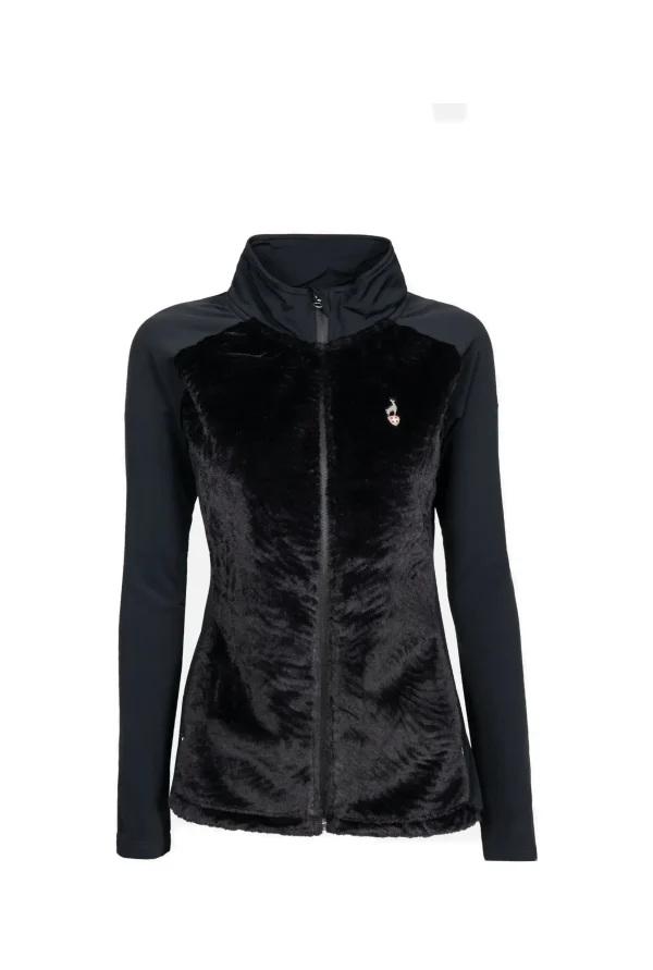 VESTE BI METIERE RAFIA BLACK
