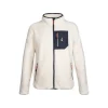 VESTE POLAIRE SHERPA GREIGE SIKOU