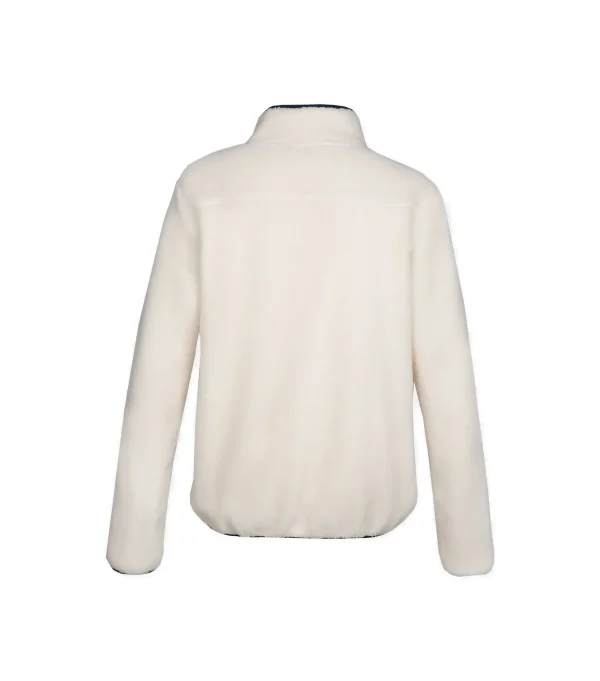 VESTE POLAIRE SHERPA GREIGE SIKOU