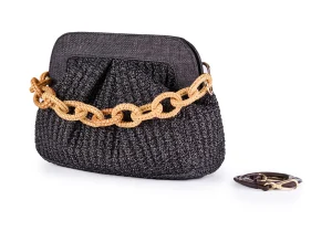 VIAMAIL BAG KYLIE KNIT E07 NERO
