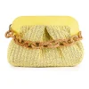 VIAMAIL BAG LIA KNIT E03 GIALLO