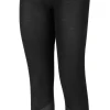 WOOL40 AERO PANTS W BLACK HIBISCUS
